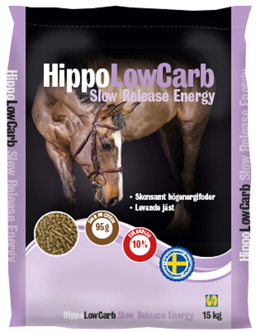 Bild på fodersäcken HippoLowCarb Slow Release Energy
