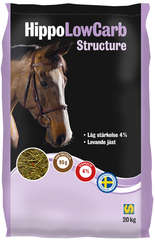 Fodersäck med HippoLowCarb Structure