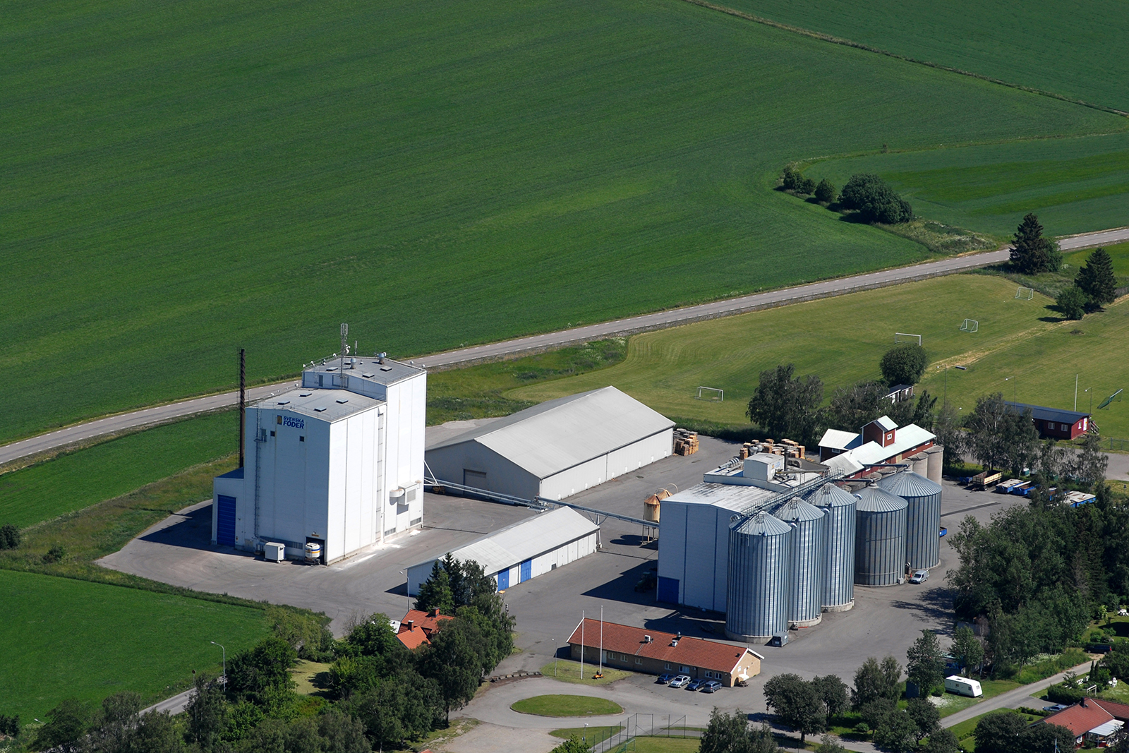 Svenska Foders fabrik i Västerlösa