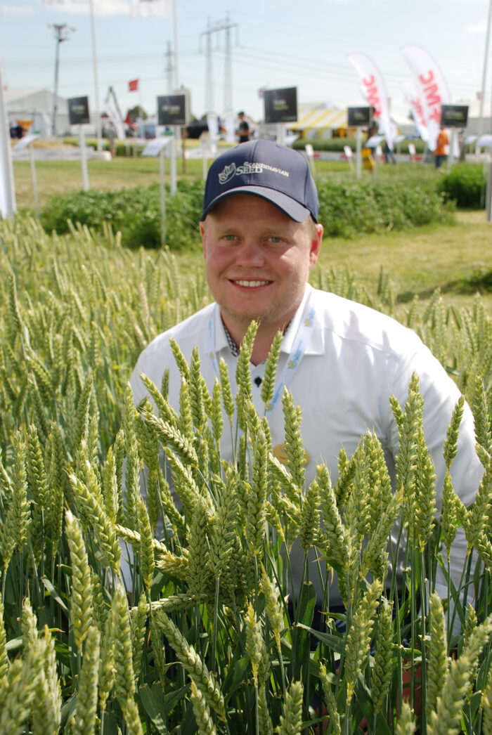 Oskar Gustafsson, produktchef Scandinavian Seed