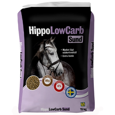 Fodersäck HippoLowCarb Sund