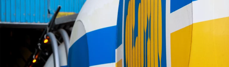 Svenska Foder bulkbil.