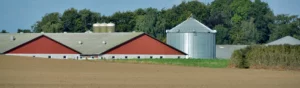 Vy-mot-lantbrukgård-med-silo