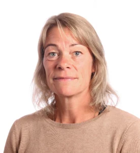 Camilla Persson, grisfodersäljare